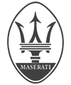 Logotyp för Maserati