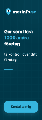 Gör som flera 1000 andra företag, ta kontroll över ditt företag. Kontakta oss nu.